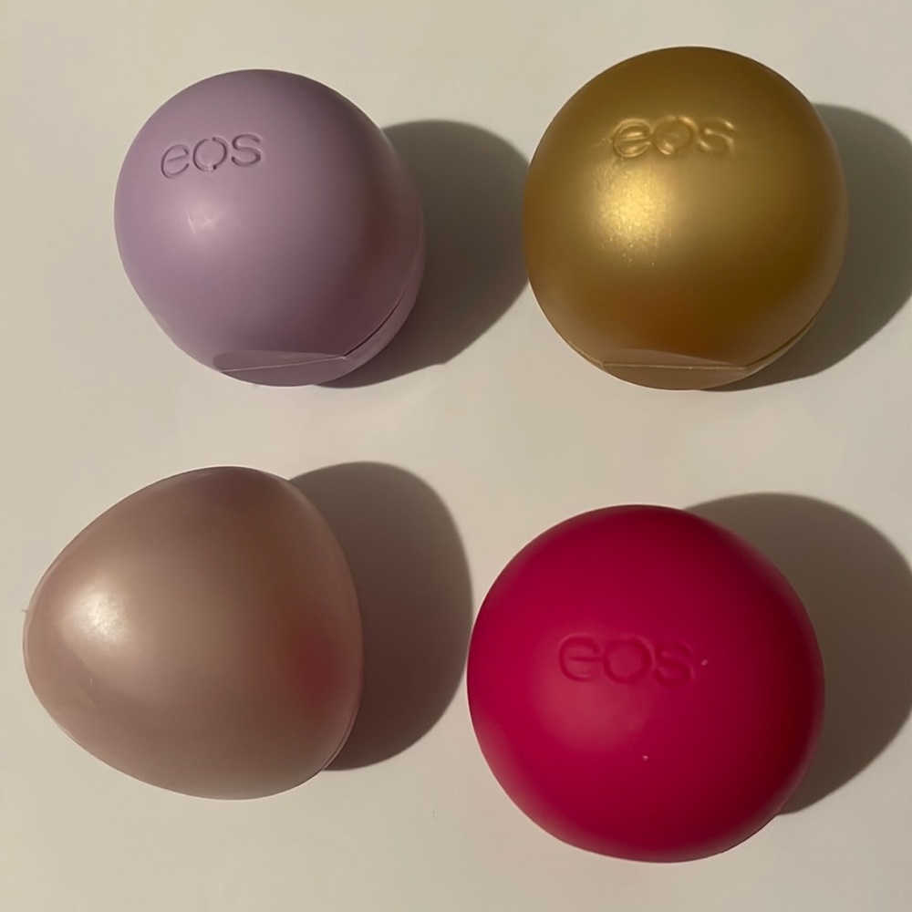4 Limited Edition EOS Lip Balms